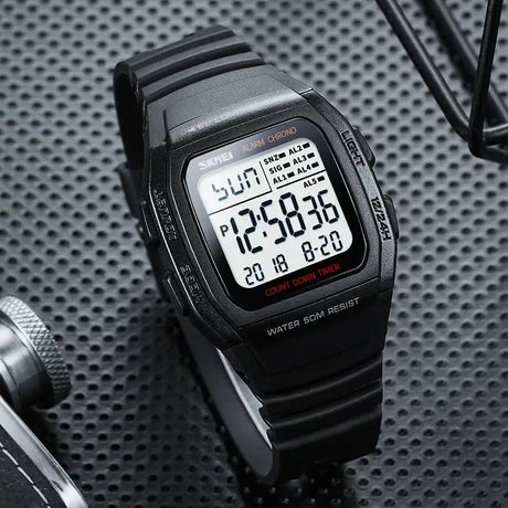 SKMEI Fashion Men Watches Waterproof Sports Digital LED Alarm Chrono Electronic Clock Man Student Wristwatch Relogio Masculino - Lootquake