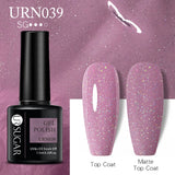 UR SUGAR 7.5ml Nude Glitter Color Gel Nail Polish Winter Warm Color Series Semi-permanent Varnish Professionals Manicure