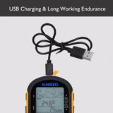 SUNROAD FR510 Handheld GPS Navigation Receiver Portable Handheld Digital Altimeter Barometer Compass Camping Hiking Tool - Lootquake