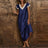 Women Summer Silk Sleepwear Short Sleeve V Neck Homewear Long Dress Nightgowns Sleepwear Sleep Tos Night Dress Underwear - Lootquake