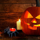 Molde de silicona con forma de araña, vela perfumada de yeso, adorno para candelabro, decoración del hogar de Halloween, artesanía de resina epoxi