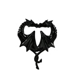 Heart Shape Double Dragon Stainless Steel Ear Gauge