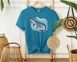 Linda camiseta de bebé con diseño de ballena