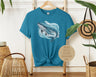 Linda camiseta de bebé con diseño de ballena