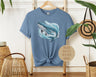 Linda camiseta de bebé con diseño de ballena