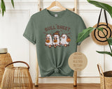 Bull Sheet Cute Ghost Cow Shirt
