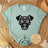 Dog Sugar Skull Day of the Dead Dia De Los Muertos Shirt-6