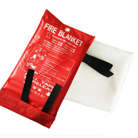 1M /1.2M/1.5M Fire Blanket Fighting Fire Extinguishers Tent Boat Emergency Blanket Survival Fire Shelter Safety Cover - Lootquake