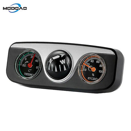 New Multi-functional Compass Dash Mount Navigation Direction Digital Auto Car Compass Thermometer Hygrometer for Boat Truck Auto - Lootquake