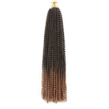 30" Passion Twist Crochet Hair - Ombre - Pre-Looped - 16 Strands/Pack - Synthetic