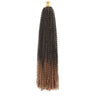 30" Passion Twist Crochet Hair - Ombre - Pre-Looped - 16 Strands/Pack - Synthetic