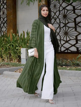 Ramadan Eid Mubarak Kaftan Robe Kimono Femme Musulmane Open Abaya Dubai Turkey Islam Muslim Long Dress For Women Pakistan Caftan - Lootquake