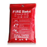 1M /1.2M/1.5M Fire Blanket Fighting Fire Extinguishers Tent Boat Emergency Blanket Survival Fire Shelter Safety Cover - Lootquake