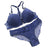 New Fashion Bralette Sexy Lingerie Seamless Push Up Bra Sets Front Closure Candy Color Underwear Women Small Size Brassiere - Lootquake