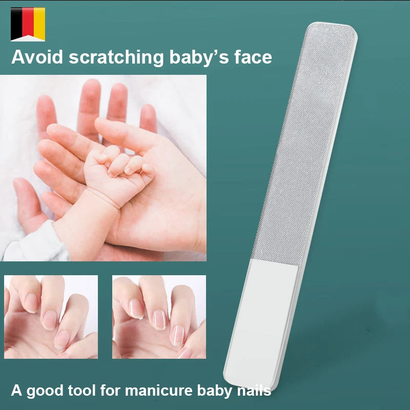 Nano Glass Nail Files Professional Polishing Manicure Art Tool Washable make nails brighten easily like nail polish