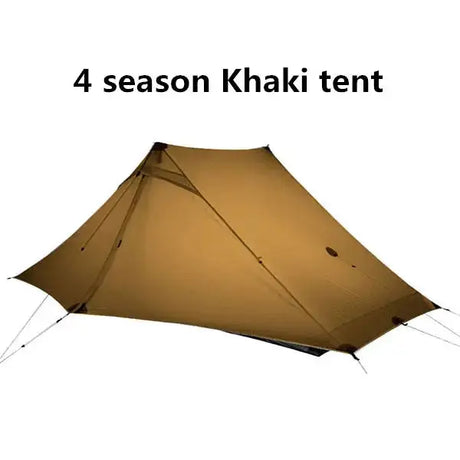 3F UL GEAR LanShan 2 pro 2 Person Outdoor Ultralight Camping Tent 3 Season Professional 20D Nylon Both Sides Silicon Tent - Lootquake