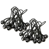 20/50pcs Set Outdoor Supplies Elastic Rope Ball Hiking Tent Accessories Bands Bungee Cords  Tarp Tie Down Strap Camping Belts - Lootquake
