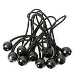 50PCS Tent High Elastic Ball Bands Plastic Ball Head Bungee Cords Trampoline Baggage Belts Tent Tie Outdoor Camping Supplies - Lootquake