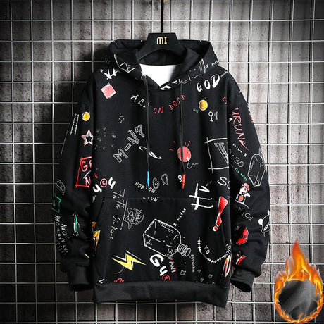 CHAIFENKO Hip Hop Hoodies Men 2023 New Autumn Fashion Skateboards Casual Sweatshirt Male Japanese Harajuku Streetwear Men Hoodie - Lootquake