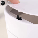 Cute Mini Small Waste Bins Desktop Garbage Basket Home Table Plastic Trash Can Office Supplies Dustbins Sundries Barrel Box