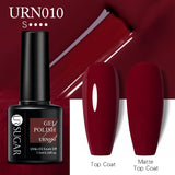 UR SUGAR 7.5ml Nude Glitter Color Gel Nail Polish Winter Warm Color Series Semi-permanent Varnish Professionals Manicure