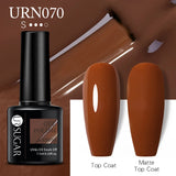 UR SUGAR 7.5ml Nude Glitter Color Gel Nail Polish Winter Warm Color Series Semi-permanent Varnish Professionals Manicure