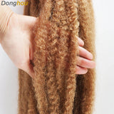 18" Marley Hair for Braids | Afro Kinky Ombre Braiding Hair | Kanekalon Extensions | 30 Strands/Pack