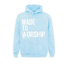 Made To Worship Psalm 95 1 Faith Based Christian Hoodie Print Mens Sweatshirts Plain Long Sleeve Hoodies Hip Hop Sportswears - Lootquake