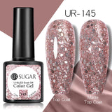 UR SUGAR 7.5ml Nude Glitter Color Gel Nail Polish Winter Warm Color Series Semi-permanent Varnish Professionals Manicure