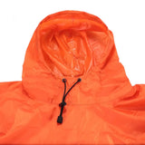 Multifunctional Lightweight Raincoat with Hood Hiking Cycling Rain Cover Poncho Rain Coat Men Women Outdoor Camping Tent Mat - Lootquake