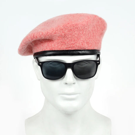 2019 new ten-color solid color beret cap fashion casual hat autumn and winter warm hats hip hop outdoor Keep warm caps - Lootquake