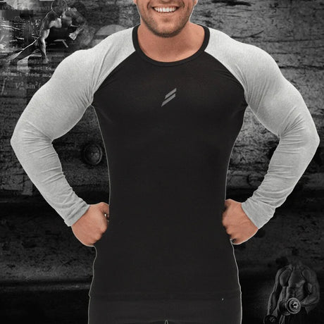 Men's Slim Fit Long Sleeve T-Shirts for Spring/Summer - Lootquake