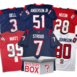 Autographed/Signed Houston Football Jersey Mystery Box with PSA JSA or Beckett COA