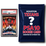 Houston Texans PSA 10 Graded Rookie Card Mystery Pack