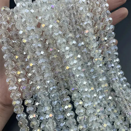AB Glass Crystal Flat Beads for DIY Necklaces & Bracelets - Lootquake