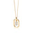AMORAMOR & FOREVER 14k Gold Plated Dainty Initial Necklaces for Women Monogram Cute Letter Name Choker Necklaces Personalized Tiny Pendant CZ Cubic Zirconia Necklace (B) - Lootquake