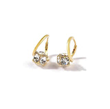 Lymphvity Earrings for Women Lymphatic Germanium Earrings Lymphatic Drainage Earrings Histone Lymphvity Acupuncture Therapy Earrings Lymph Cubic Zirconia Hoop Earrings Jewelry for Women (gold) - Lootquake