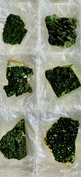 Forest Epidote Specimens from Turkey, Epidote and Quartz, Epidote Clusters