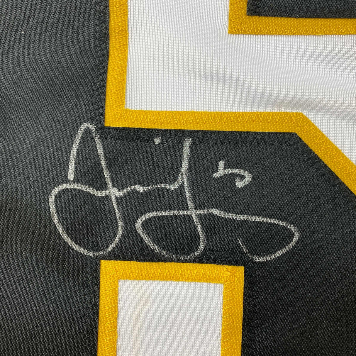 Camiseta de hockey blanca de Pittsburgh Jaromir Jagr autografiada/firmada JSA COA