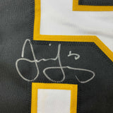 Camiseta de hockey blanca de Pittsburgh Jaromir Jagr autografiada/firmada JSA COA