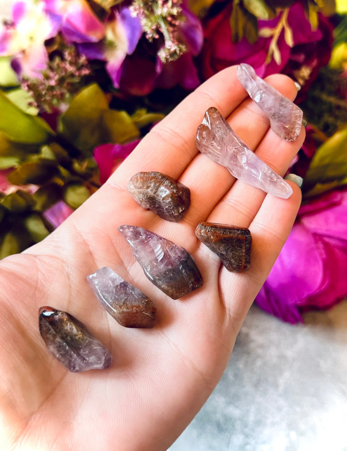 Polished Super Seven Amethyst