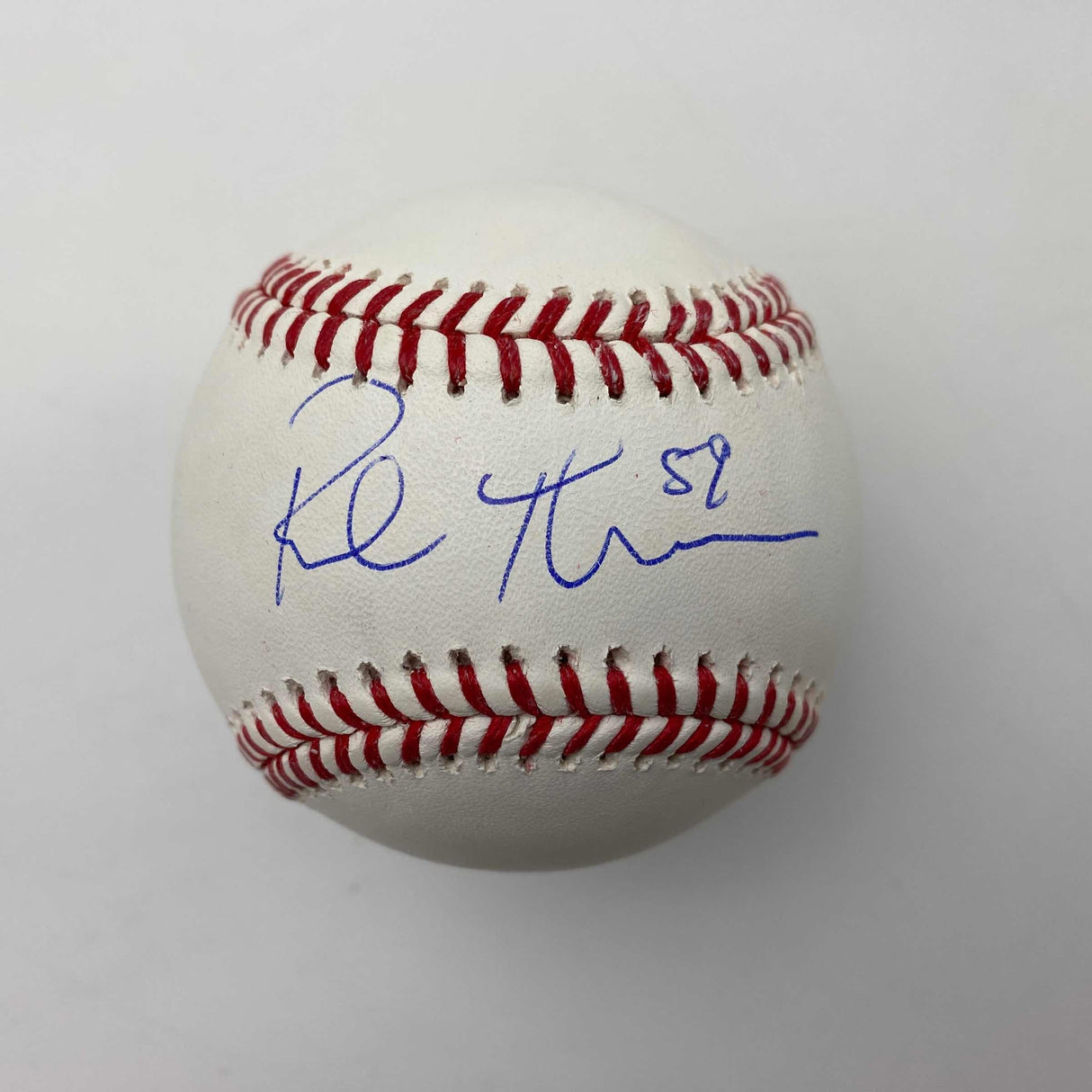 Autografiado/Firmado Rob Thomson Philly Rawlings Oficial de las Grandes Ligas de Béisbol ROML Beckett BAS COA