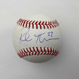 Autografiado/Firmado Rob Thomson Philly Rawlings Oficial de las Grandes Ligas de Béisbol ROML Beckett BAS COA