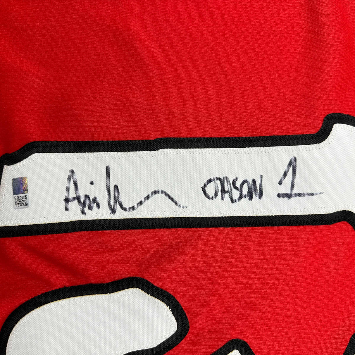 Camiseta autografiada/firmada de la película "Viernes 13" de Ari Lehman, Jason Voorhees, Steiner CX COA