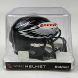 Casco de fútbol americano alternativo Eclipse de los Philadelphia Eagles, autografiado y firmado por Brandon Graham, Beckett BAS COA