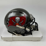 Casco de fútbol americano en miniatura Beckett BAS COA de los Tampa Bay Buccaneers autografiado/firmado por Simeon Rice