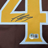 Camiseta de béisbol autografiada/firmada de Luis Arraez San Diego Brown Beckett BAS COA