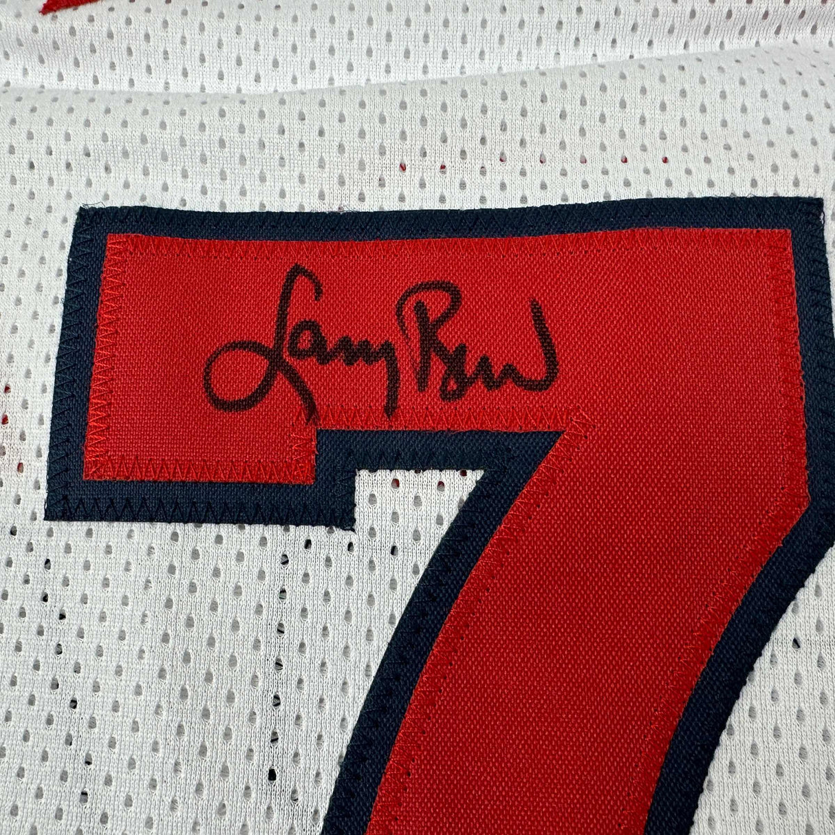 Camiseta de baloncesto Dream Team de Larry Bird, Estados Unidos, blanca, 1992, autografiada y firmada por JSA COA