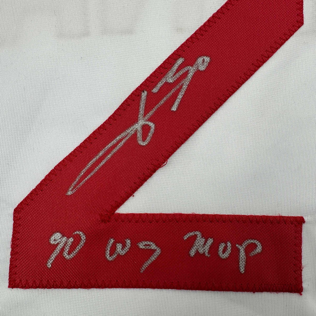 Camiseta de béisbol blanca autografiada/firmada de José Rijo 90 WS MVP Cincinnati Beckett BAS COA