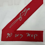 Camiseta de béisbol blanca autografiada/firmada de José Rijo 90 WS MVP Cincinnati Beckett BAS COA